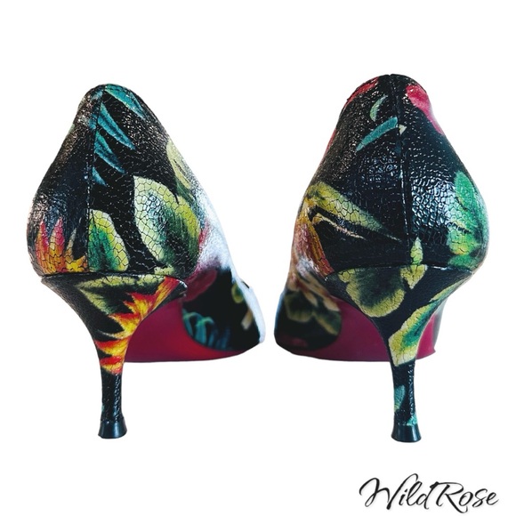 Christian Louboutin Pigalle Follies 55 Calf Hawaii Pointed Toe Heels SZ 35.5 - Picture 9 of 16